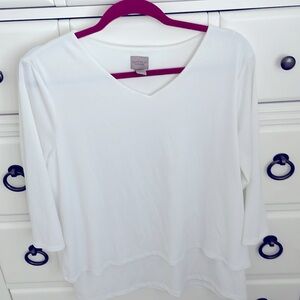 Chico’s White Top size 2